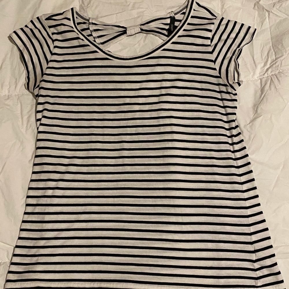 Top with bow detailing on the back